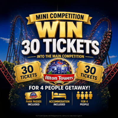 Alton Towers Ticket Boost - Win 30 tickets