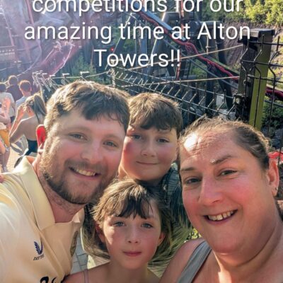 🎢  WIN an Alton Towers Getaway for 4  OR  £400 Cash Alternative