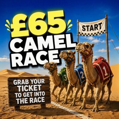 £65 Camel Race - 1st 2nd 3rd