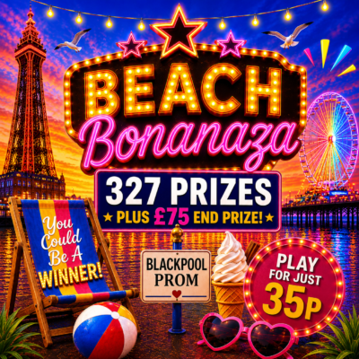Beach Bonanza - £1,100 Prize Pool - 328 Winners