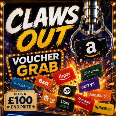 Claws Out - Voucher Grab - £1,500 Prize Pool