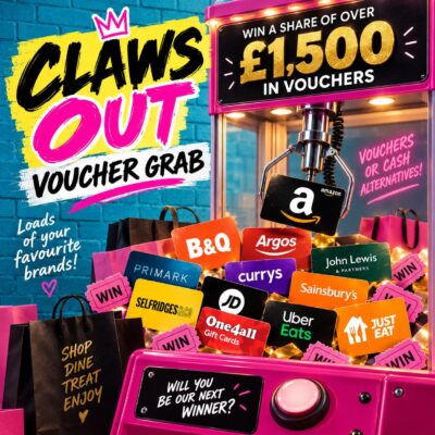 Claws Out – Voucher Grab – £1,500 Prize Pool
