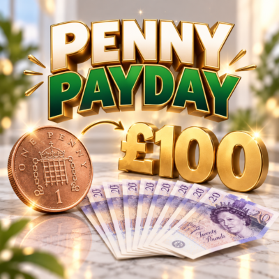 Penny Payday - Win £100 for 1p